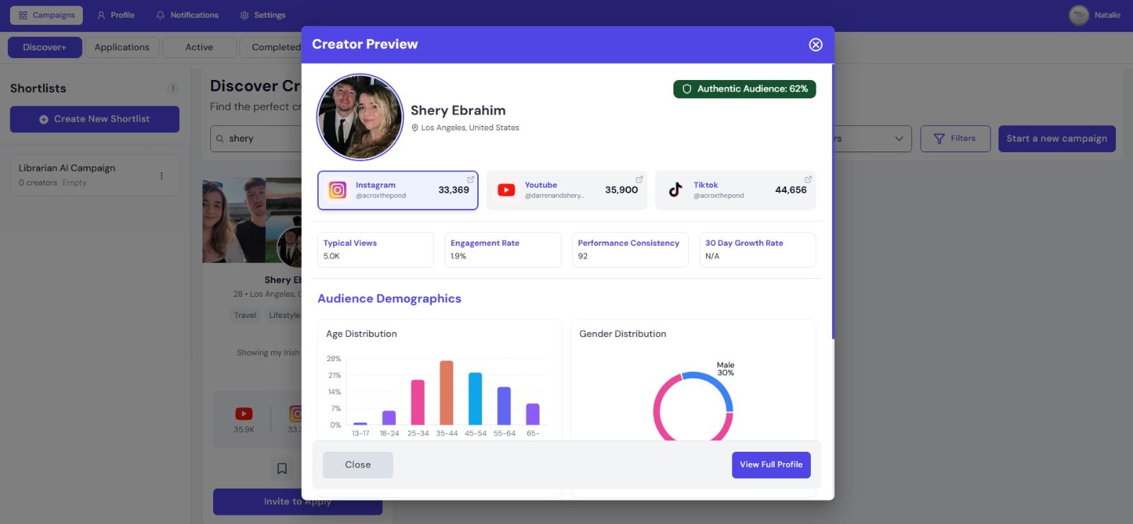 Brand - Discover the Right Creators